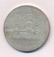 Ausztria 1976. 100Sch Ag 'Téli Olimpia Innsbruck' T:2 Austria 1976. 100 Schilling 'Winter Olympics Innsbruck / Building  - Zonder Classificatie