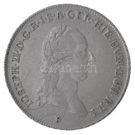 Osztrák Németalföld 1789B 1/4 Koronatallér Ag 'II. József' (7,38g) T:1-,2 K.
Austrian Netherlands 1789B 1/4 Kronenthaler - Unclassified