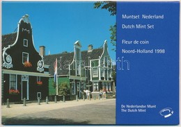 Hollandia 1998. 5c-5G (6xklf) + 'Provincie Noord-Holland' Emlékérem Forgalmi Sor Karton Dísztokban T:1
Hollandia 1998. 5 - Zonder Classificatie
