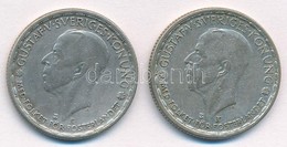 Svédország 1946TS-1949TS 1K Ag (2xklf) 'V. Gusztáv' T:2,2- Kis Patina
Sweden 1946TS-1949TS 1 Krona Ag (2xdiff) 'Gustaf V - Zonder Classificatie