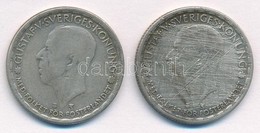 Svédország 1946TS-1950TS 1Kr Ag (2xklf) 'V. Gusztáv' T:2-,3 Karc, Patina
Sweden 1946TS-1950TS 1 Krona Ag (2xdiff) 'Gusta - Zonder Classificatie