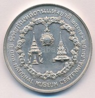 Thaiföld 1974. 500B Ag '100 éves A Nemzeti Múzeum' T:1-
Thailand 1974. 500 Baht Ag 'National Museum Centennial' C:AU
Kra - Zonder Classificatie