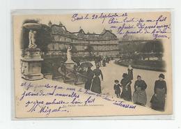 Paris 6e Jardin Du Luxembourg Ajoutis Brillant , 1902 - Parques, Jardines