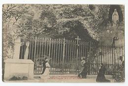 26 Drome - La Trappe D'aiguebelle Grotte Et Chapelle De Nd De Lourdes Cachet Grignan 1906 - Grignan