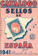 1941. CATALOGO SELLOS DE ESPAÑA 1941. Ricardo Lama. Barcelona, 1941. - Andere & Zonder Classificatie