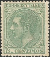 *201. 1879. 5 Cts Verde. MAGNIFICO. - Other & Unclassified