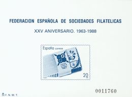 **16P. 1988. Prueba De Lujo. FESOFI. MAGNIFICA. Edifil 2018: 84 Euros - Otros & Sin Clasificación