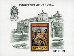 (*)19P. 1989. Prueba De Lujo. EXFILNA 89. MAGNIFICA. Edifil 2018: 51 Euros - Otros & Sin Clasificación