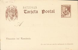 (*)EP83. 1938. 20 Cts Castaño Sobre Tarjeta Entero Postal. MAGNIFICA. Edifil 2018: 112 Euros - Altri & Non Classificati