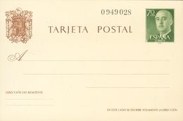 **EP90. 1962. 70 Cts Verde Sobre Tarjeta Entero Postal. MAGNIFICO. Edifil 2018: 51 Euros - Sonstige & Ohne Zuordnung