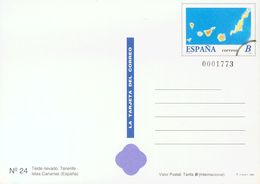(*)EP1/24. 1995. Juego Completo LAS TARJETAS DEL CORREO, De Canarias Y Baleares (veinticuatro Tarjetas), Con El Raro Arc - Otros & Sin Clasificación