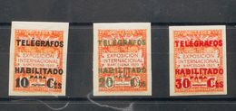 *1/3s. 1929. Serie Completa. SIN DENTAR. MAGNIFICA. Edifil 2017: 98 Euros - Other & Unclassified