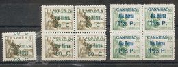 **/*45ha, 45hdv, 46ha. 1938. Conjunto De Variedades Sobre El 5 Cts Castaño Y 10 Cts Verde. A EXAMINAR. - Otros & Sin Clasificación