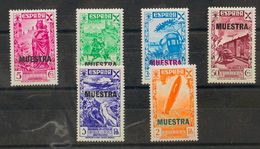 **21/26M. 1938. Serie Completa. MUESTRA. MAGNIFICA. Edifil 2017: 106 Euros - Andere & Zonder Classificatie