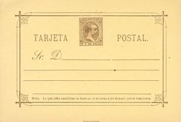 (*)EP10/11. 1896. 2 Ctvos Azul Y 3 Ctvos Castaño Sobre Tarjetas Enteros Postales. MAGNIFICAS. Edifil 2017: 117 Euros - Otros & Sin Clasificación