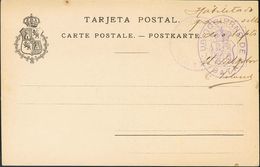 º. 1902. Tarjeta Postal Provisoria Con Indicación Manuscrita "Habilitado Para Un Sello De 0'10 Pts" Con Marca SUBGOBIERN - Otros & Sin Clasificación