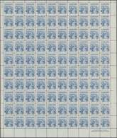 Canada: 1953, Icebear, Michel No.283 In Full Sheets And Some Part Sheets. In Total 30096 Stamps With - Verzamelingen