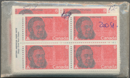 Canada: 1970, Stock Of The Issues Michel No. 455 - 461 In Very High Quantities MNH, Mostly Per 100 I - Verzamelingen