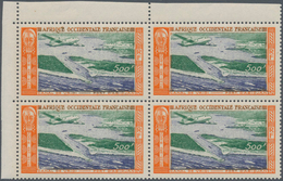 Französisch-Westafrika: 1951, Airmail Definitive 500fr. ‚Vridi Channel And Harbour Of Abidjan‘ In A - Andere & Zonder Classificatie