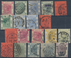 Hongkong: 1900/70 (ca.), Collection On Stock Cards, MH And Used, Also Including A Few Covers. - Otros & Sin Clasificación