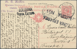 Italienisch-Ostafrika: 1915/1943, Nice Collection Of 28 Cards And Letters From Italian Eastafrica St - Africa Oriental Italiana