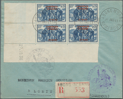 Kamerun: 1934/1942, Collection Of 35 Covers (incl. Five Incoming Mail), Main Value Philatelic Covers - Kamerun (1960-...)