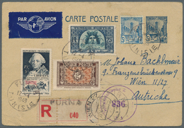 Tunesien: 1895/1975 (ca.), Holding Of Mint Material (mainly Blocks Of Four With Coins Date) In A Sto - Storia Postale