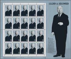 Vereinigte Staaten Von Amerika: 1998, Alfred Hitchcock, 600 X Michel No. 2996 Mini Sheet. All Origin - Andere & Zonder Classificatie