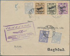 Flugpost Übersee: 1929/1946, ASIA, Attractive Lot With 17 Airmail Covers From Various Countries, Com - Autres & Non Classés