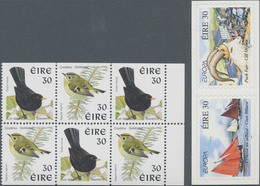 Irland: 1997/1998, Stock Of These Years' Issues MNH Including Souvenir And Mianture Sheets, Self-adh - Ungebraucht