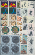 San Marino: 1976, Sets Per 900 MNH. Four Year Sets Are Sorted On One One Stockcard. We Could Not Che - Nuovi