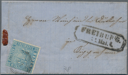 Baden - Marken Und Briefe: 1854/1867 (ca.), Partie Von Ca. 90 Briefen Und Gebrauchten Ganzsachen, Et - Sonstige & Ohne Zuordnung