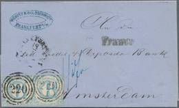 Thurn & Taxis - Marken Und Briefe: 1857/1866 (ca.), Partie Von 26 Briefen Sowie Einem Fragment, übli - Autres & Non Classés