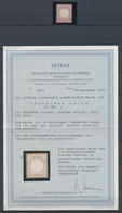 Deutsches Reich - Brustschild: 1872/1874, Praktisch Ausschließlich Postfrische Sammlung Von 90 Marke - Verzamelingen