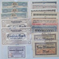 Deutschland - Länderscheine: Lot 16 Banknoten, Davon 15 Länderbanknoten (WTB10 Bis WTB21) Sowie Ein - Other & Unclassified