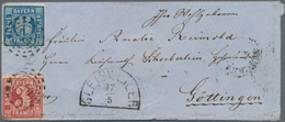 Altdeutschland: 1860/1874 Ca., Attraktiver Und Ursprünglicher Sammlungsbestand Mit Ca.60 Briefen, Ka - Verzamelingen