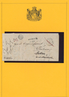 Baden - Marken Und Briefe: 1820/1865 (ca.), Umfangreiche Spezialisierte (Stempel-)Sammlung In Zwei R - Andere & Zonder Classificatie