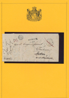 Baden - Marken Und Briefe: 1820/1865 (ca.), Umfangreiche Spezialisierte (Stempel-)Sammlung In Zwei R - Altri & Non Classificati