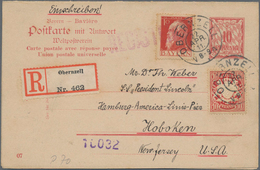 Bayern - Marken Und Briefe: 1595/1920, Liebevoll Gestaltete Sammlung Im 12 Klemmbindern Und Einem Du - Autres & Non Classés