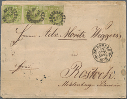 Bayern - Marken Und Briefe: 1851/1880 (ca.), Partie Von Zwölf Briefen Sowie Einer Vorderseite (einma - Other & Unclassified