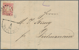 Bayern - Marken Und Briefe: 1868/1872, Posten Von Ca. 110 Briefen Je Frankiert Mit 3 Kr. Rosa (gesch - Other & Unclassified