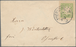 Bayern - Marken Und Briefe: 1877/1920, Interessante Partie Mit Ca.50 Belegen Ab Der "Pfennig"-Zeit, - Other & Unclassified