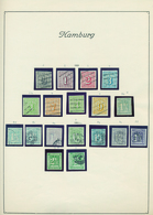 Hamburg - Marken Und Briefe: 1859/1867, Saubere, Fast Ausschließlich Gestempelte Sammlung Von 41 Mar - Hamburg (Amburgo)