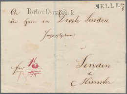 Hannover - Vorphilatelie: 1709 Ab Ca., Partie Mit Ca.40 Belegen U. Postscheinen, Dabei Nachnahme- Un - [Voorlopers