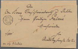 Preußen - Vorphilatelie: 1750 Ab Ca., Interessanter Sammlungsbestand Mit über 80 Briefen U. Ca.20 Po - Prefilatelia