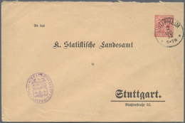 Württemberg - Ganzsachen: 1882/1923, Vielseitige Partie Von Ca. 73 Meist Gebrauchten Ganzsachen Bzw. - Altri & Non Classificati