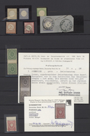 Deutsches Reich: 1872/1913, Kaiserreich/Kolonien, Vielseitige Partie Von 36 Marken, Dabei Brustschil - Sammlungen