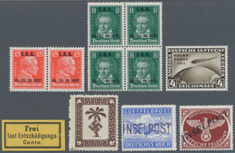 Deutsches Reich: 1872/1945, Umfangreiche, Am Anfang Meist Ungebrauchte Sammlung Inkl. Dienst- Und Fe - Sammlungen