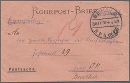 Deutsches Reich: 1875/1945 Ca., Reichhaltiger Sammlungsbestand Mit Ca.300 Markenlosen Belegen, Dabei - Collections