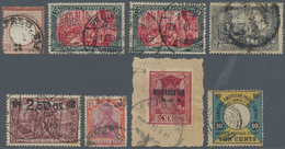 Deutsches Reich: 1875/1945, Umfangreiche, In Den Hauptnummer über Weite Strecken überkomplette, Gest - Sammlungen